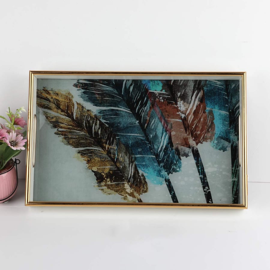 طوفرية تقديم مستطيل  مقاس30*45سم