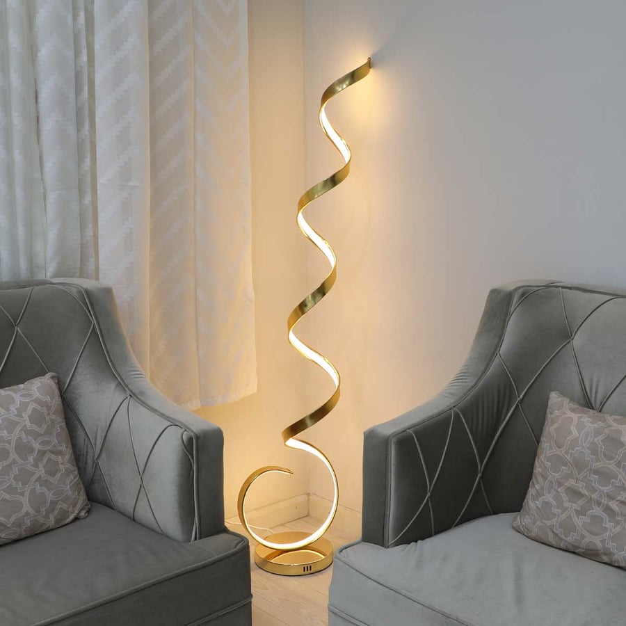 Golden Abjora LED lighting height 160 cm
