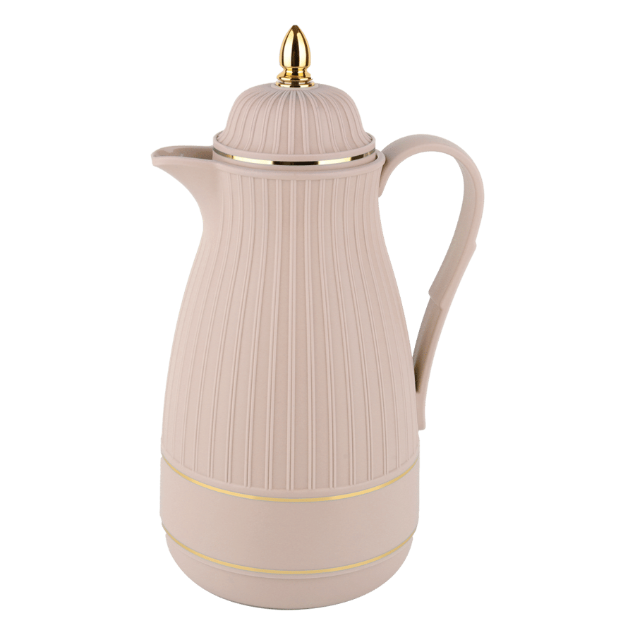 ترمس جيما زهري بخط ذهبي 1لتر