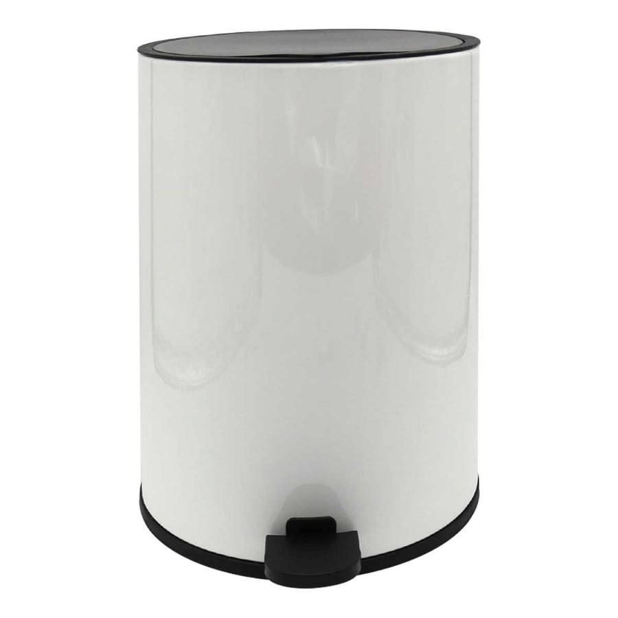 White plastic trash bin 35*24 cm