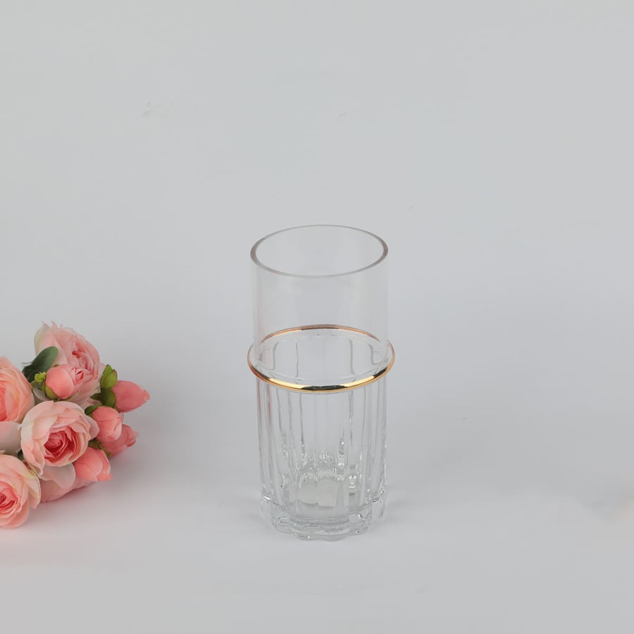 فازة زجاج   مقاس  20*9سم
