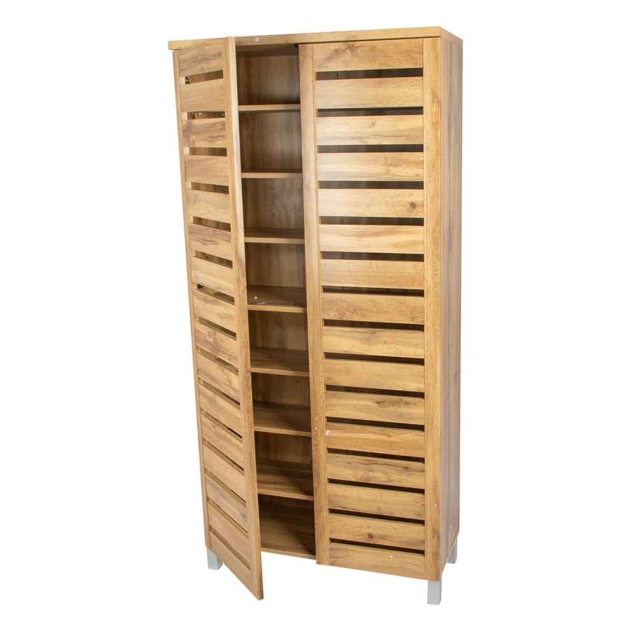 Malaysian wooden shoe rack 80*33*170 cm