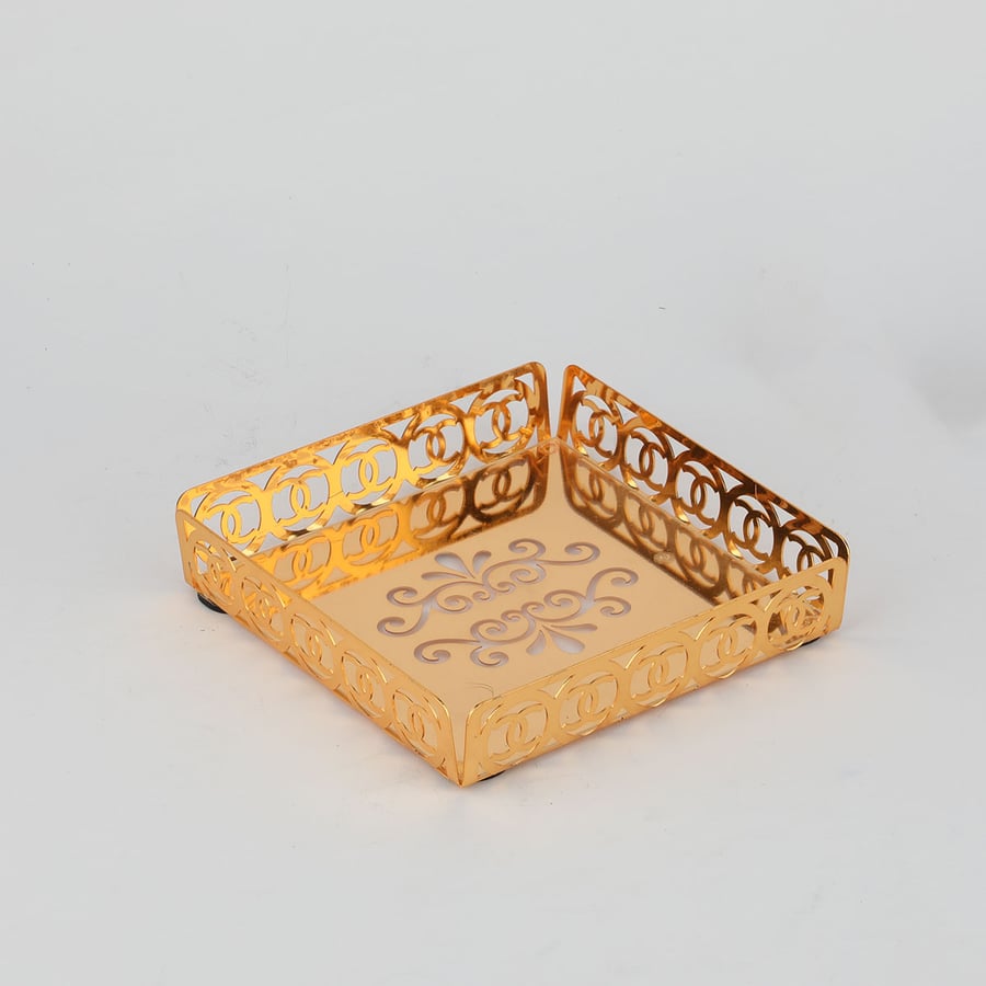 Square dessert plate 9 cm size