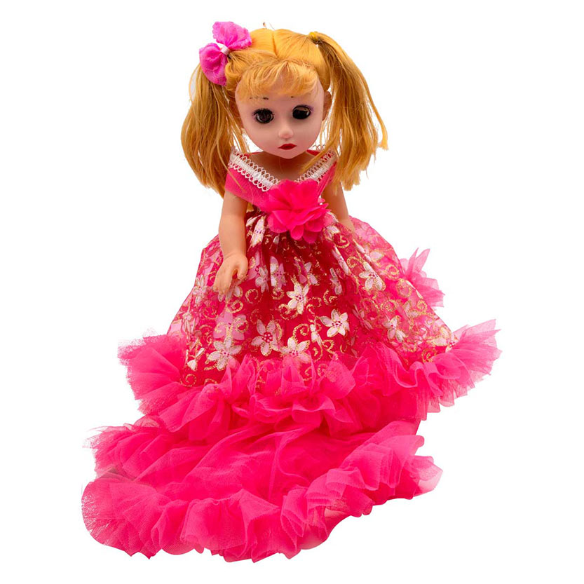 Large doll with hanger / bags
