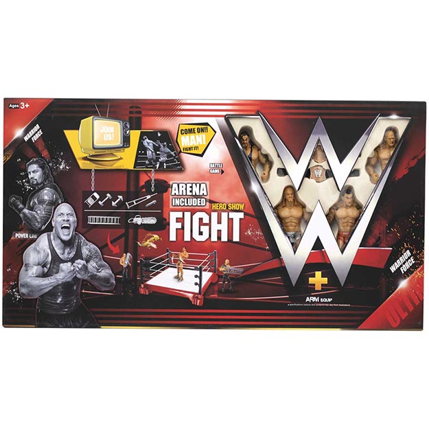 علبة شخصيات WWE  متعددة الادوات