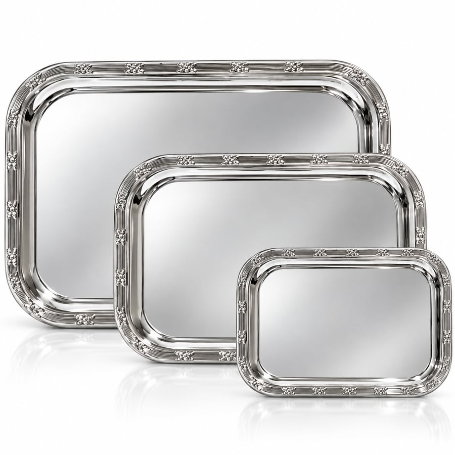طقم طوفرية استيل 3 حبة (MS-6030)