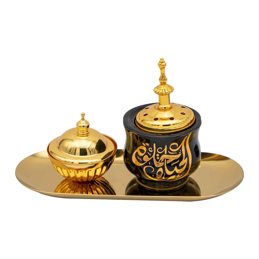 طقم مبخرة مقاس 7 سم ارتفاع