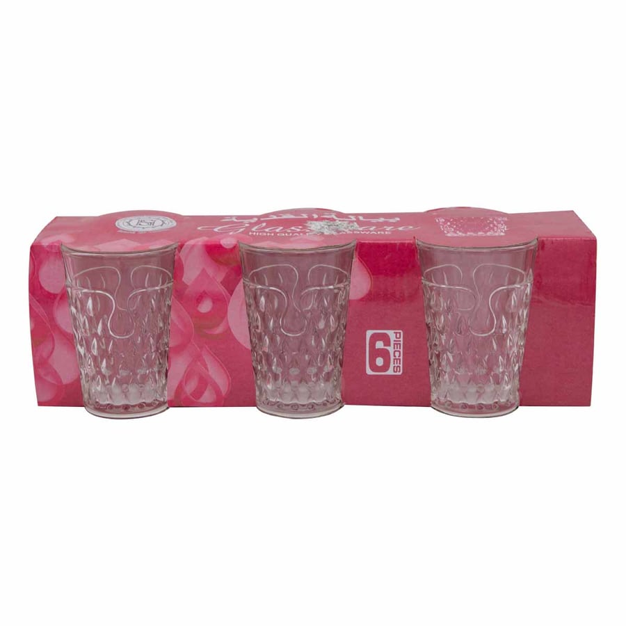 Glass vials 6 pieces attractive