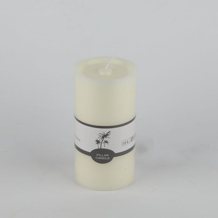 شمع غير معطر مقاس  14*7.50 سم