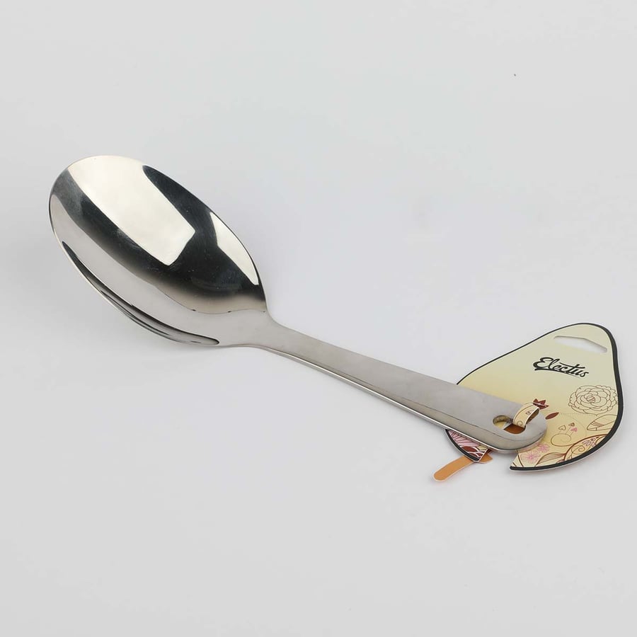 Stainless steel cooking spoon, 24 cm size