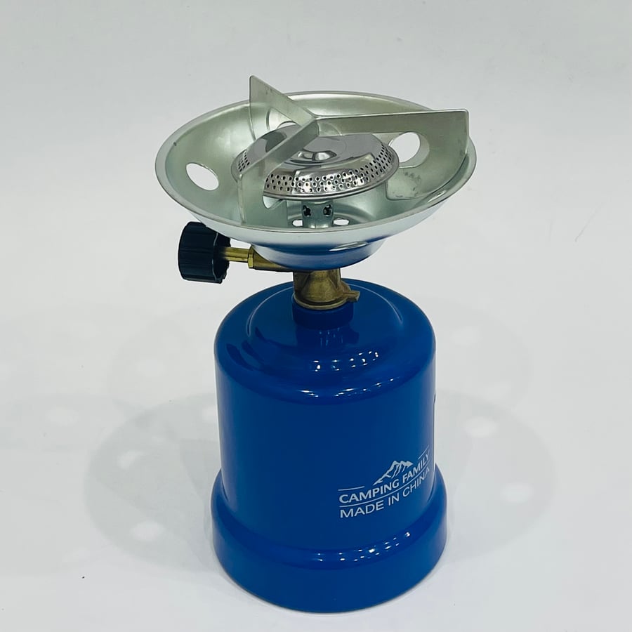Small gas heater suitable for picnics and camping