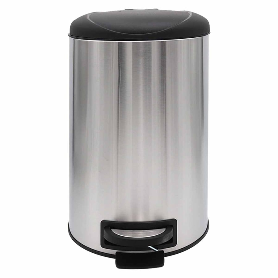 Steel trash bin 20 liters with pedal