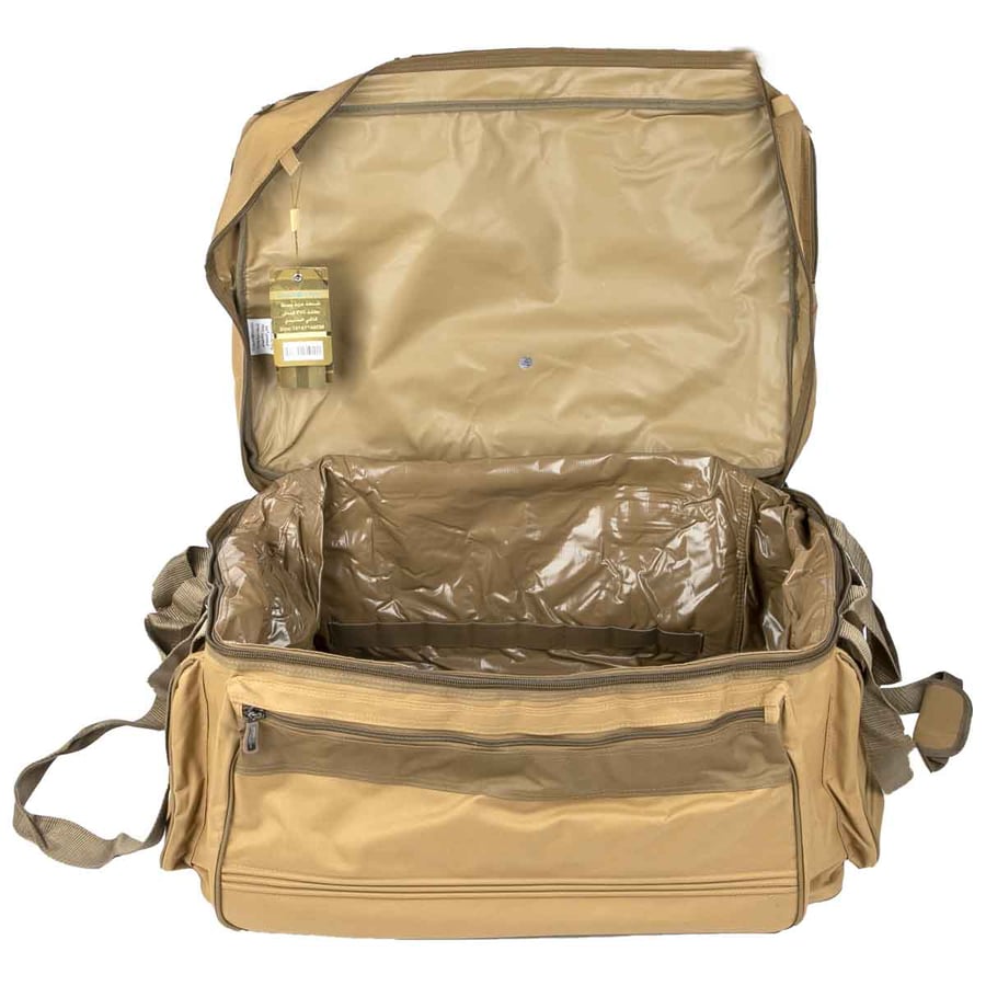 A traditional khaki fabric bag padded from Sinadi 74*47*40 cm