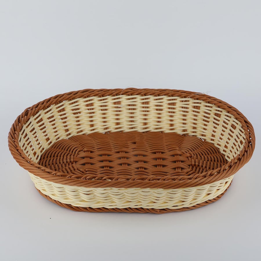 Oval woven basket size 35*25 cm