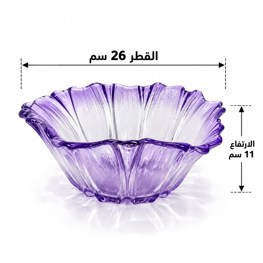 صحن تقديم زجاج (426549)