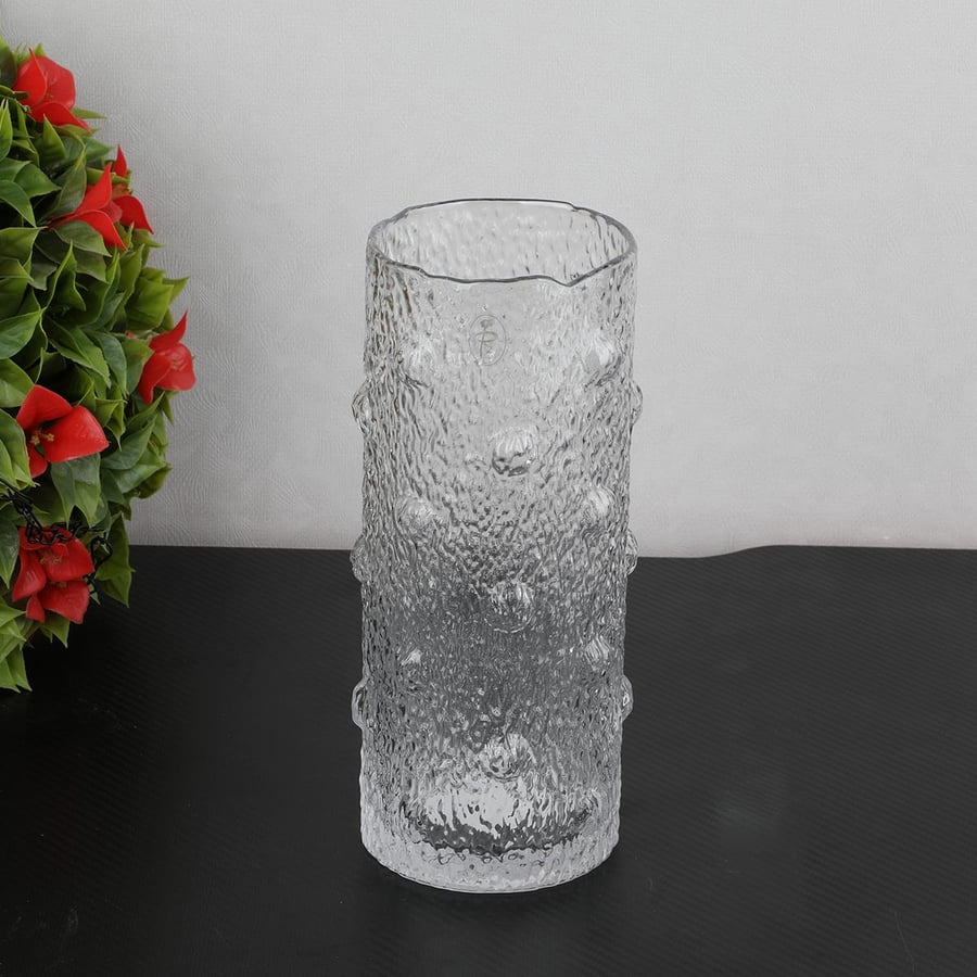 فازة زجاج   مقاس  10*25سم