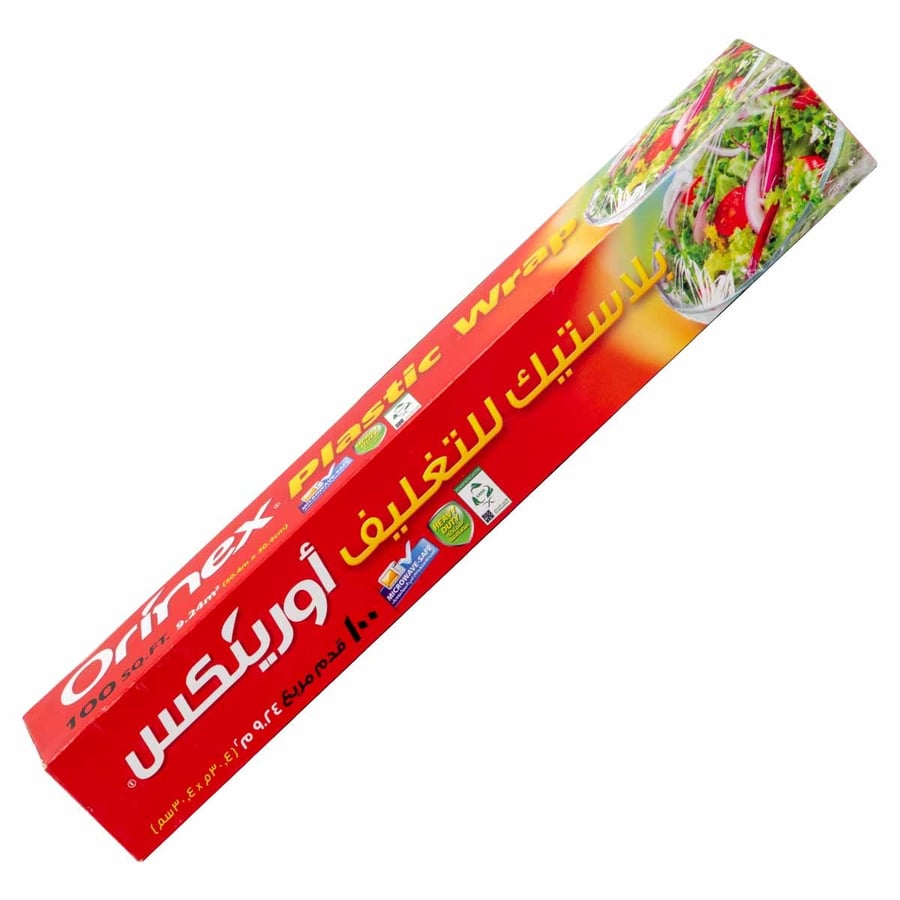 رول بلاستيك لتغليف اورينكس 30.4*30.4مل