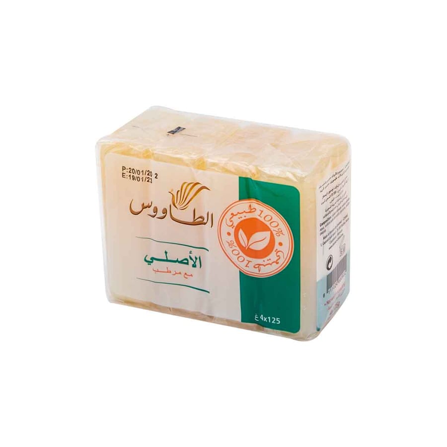 صابون قوالب الطاووس 4 حبة *125 جرام