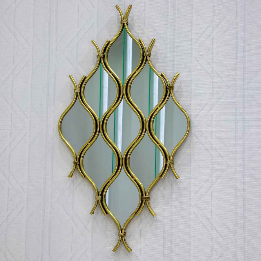Decorative iron mirror view size 97*53 cm