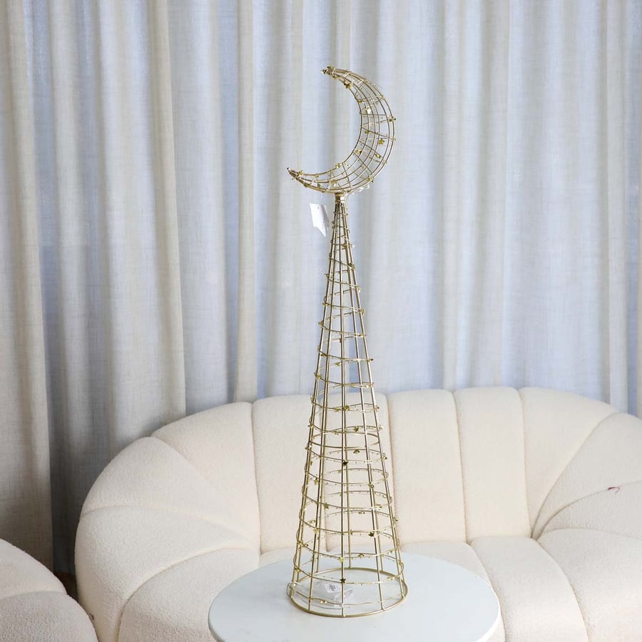 Ramadan decoration gold height 91 cm