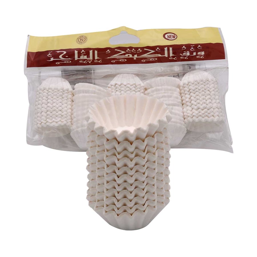 ورق كيك ابيض 1000 حبة mm55