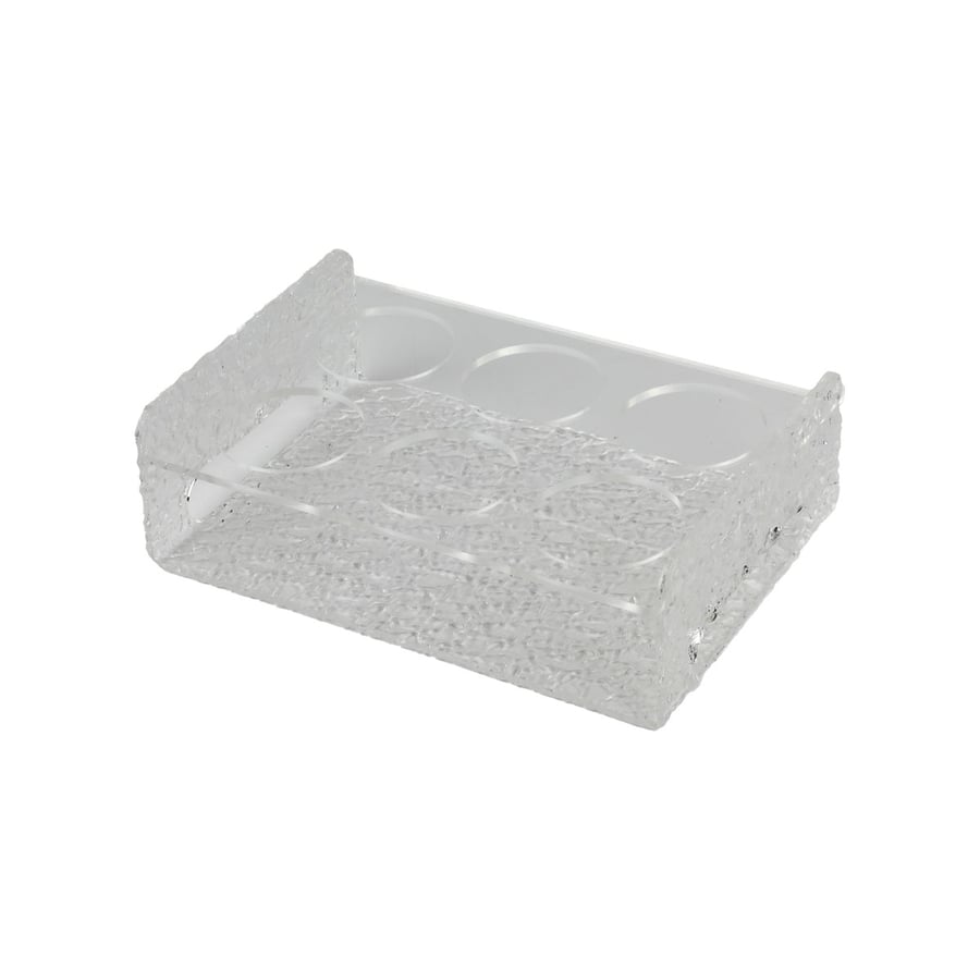 Acrylic cup holder with 6 slots