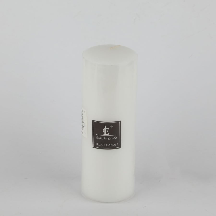 شمع غير معطر مقاس  19*7 سم