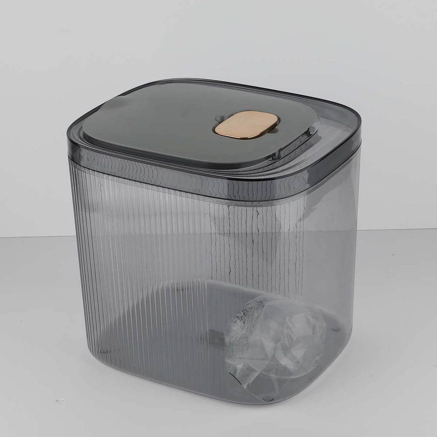 Rice storage box with acrylic lid size 26*24*28 cm with measuring cup