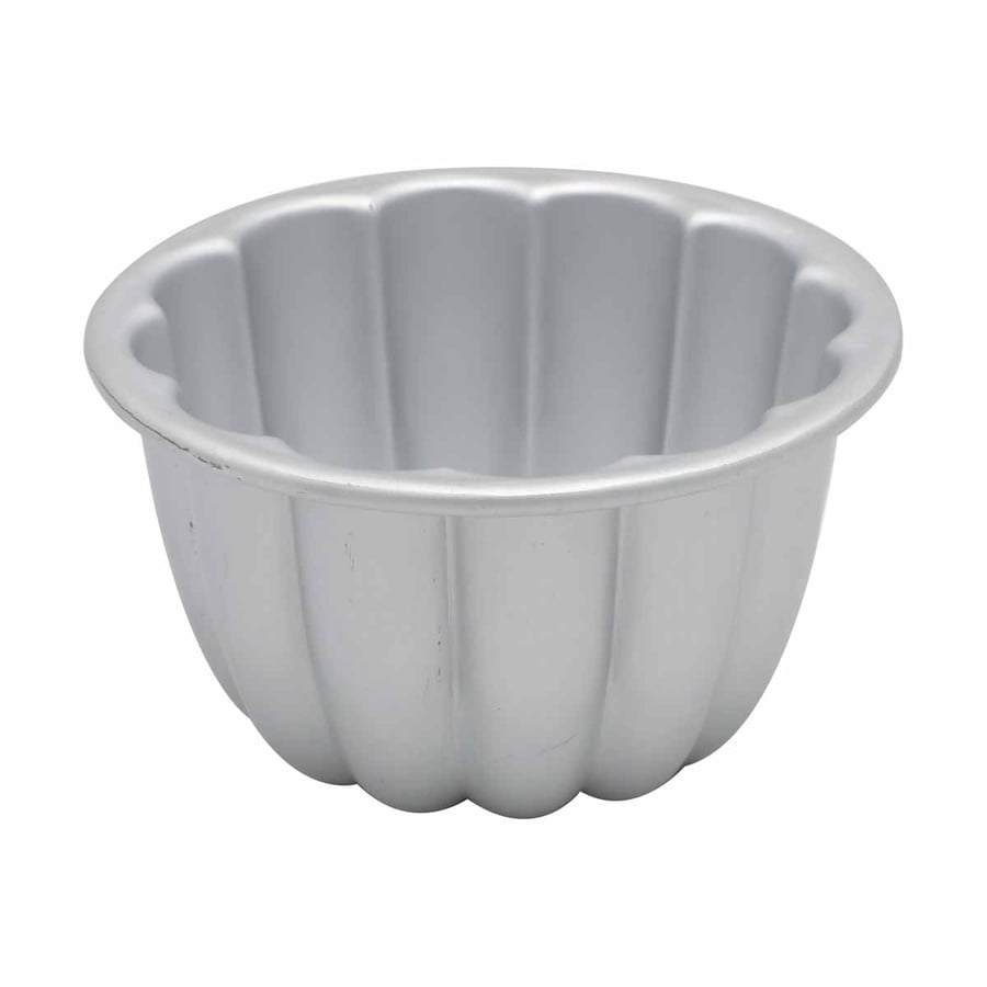 Metal dessert plate 6*10 cm