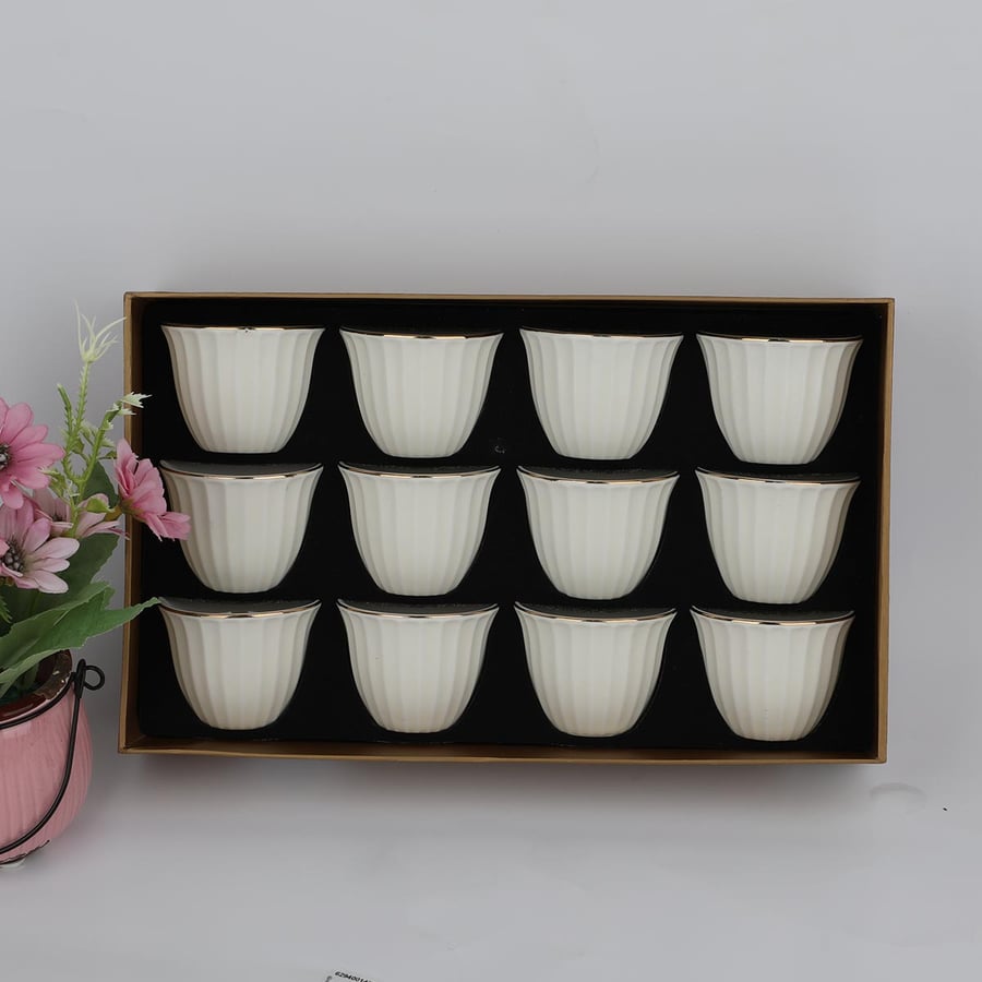 Coffee cup set 12 cups