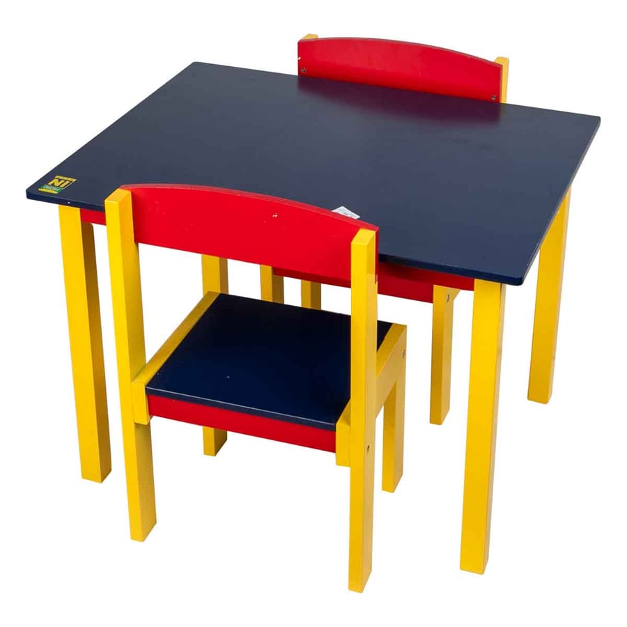 Children's school table with 2 chairs size 70*55*50 cm