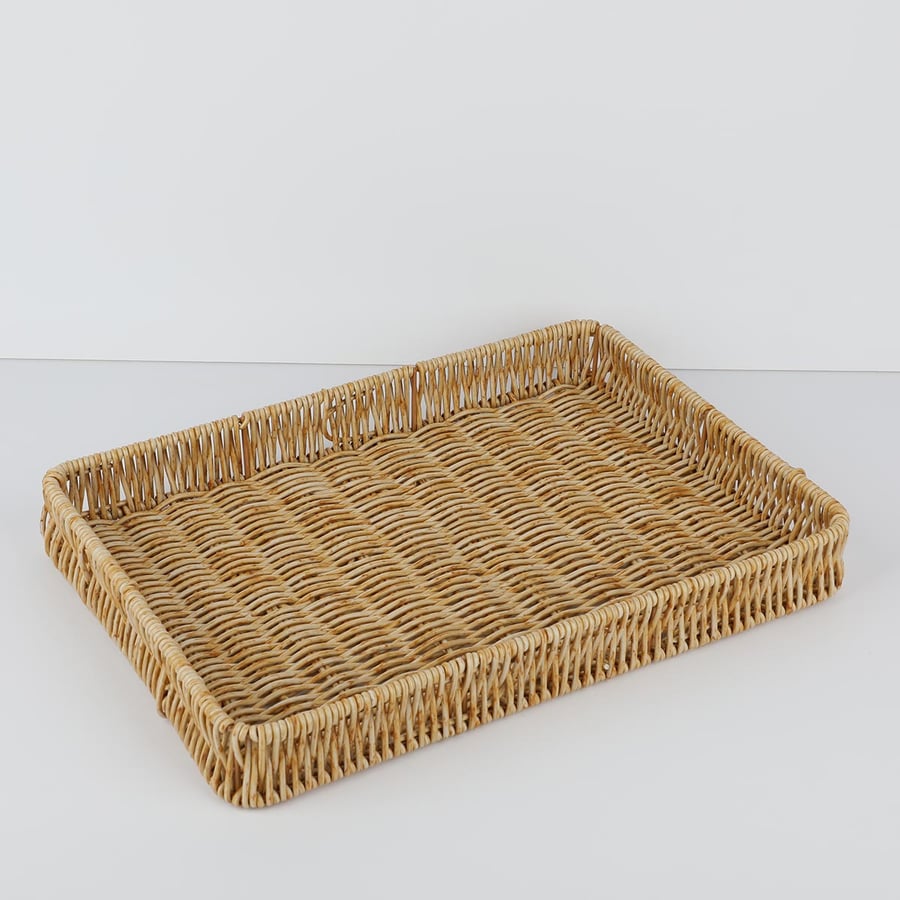 طوفرية خوص مستطيل مقاس 34*24 سم