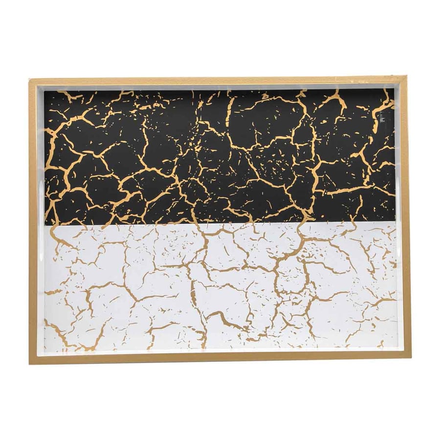 Rectangular wooden tray size 40*30 cm