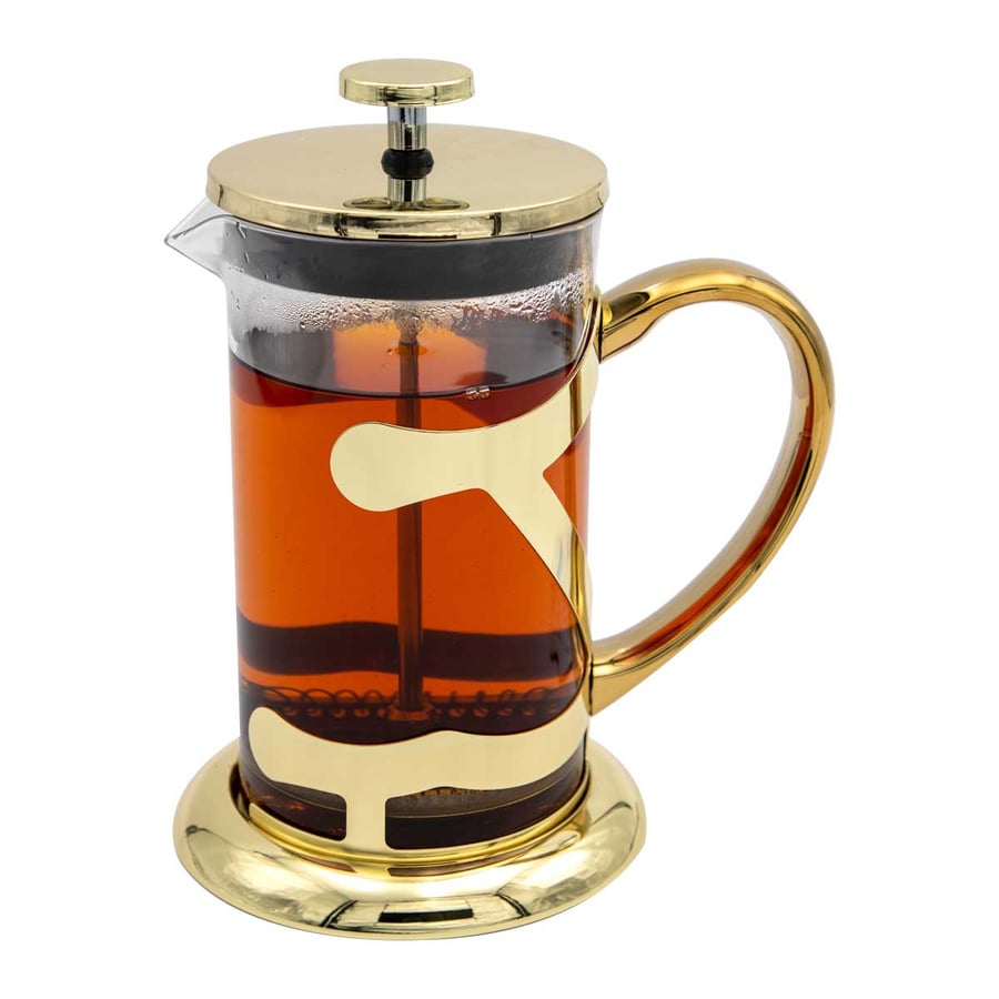 ابريق شاي زجاج عمودي 800 ملي بفلتر سهل الحركة لاعلى واسفل