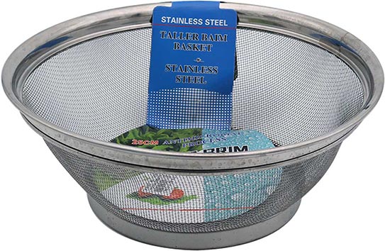 Round steel filter 24.5 m