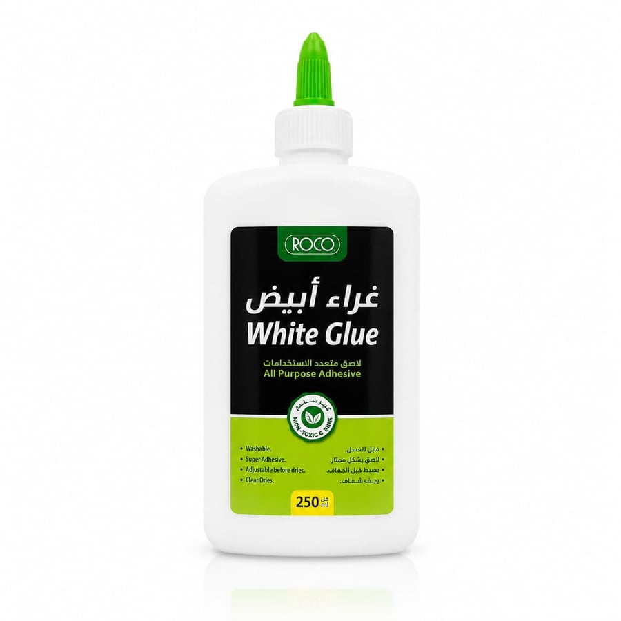 غراء ابيض روكو متعدد الاغراض 250 مل