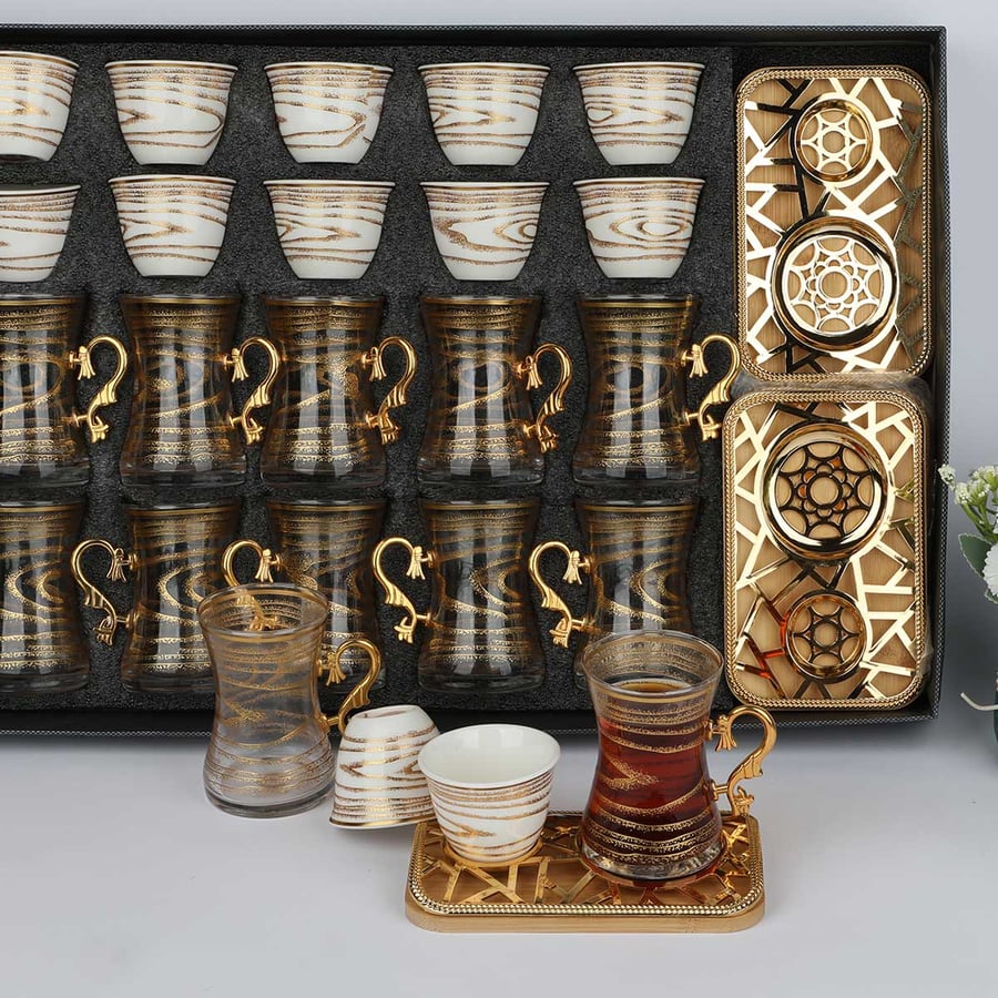 Tea and coffee set 36 pieces