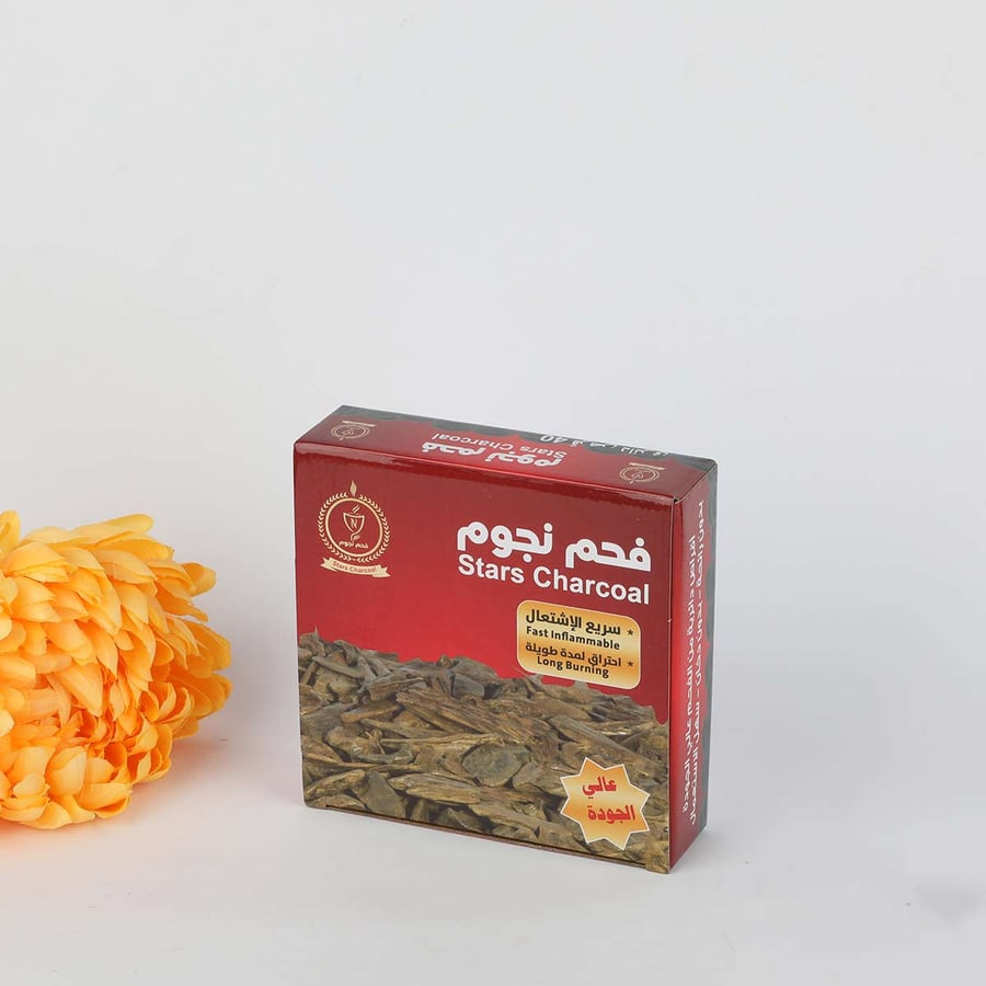 فحم نجوم سريع الاشتعال 40 قطعة