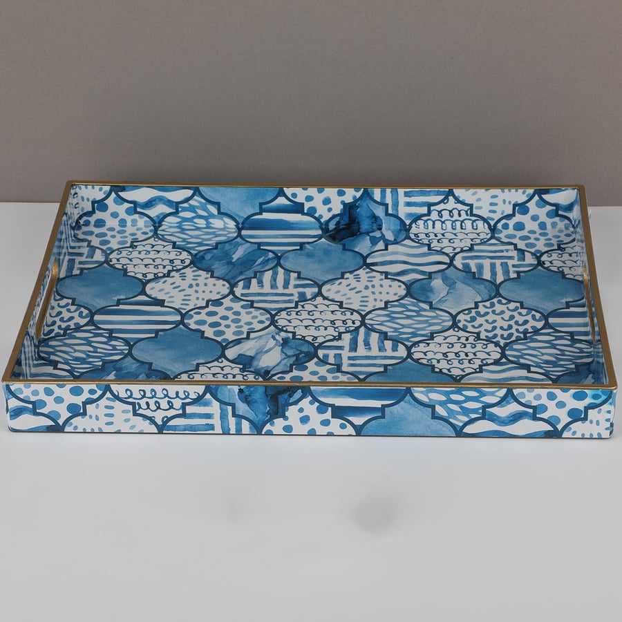 طوفرية تقديم مستطيل  مقاس25*35سم