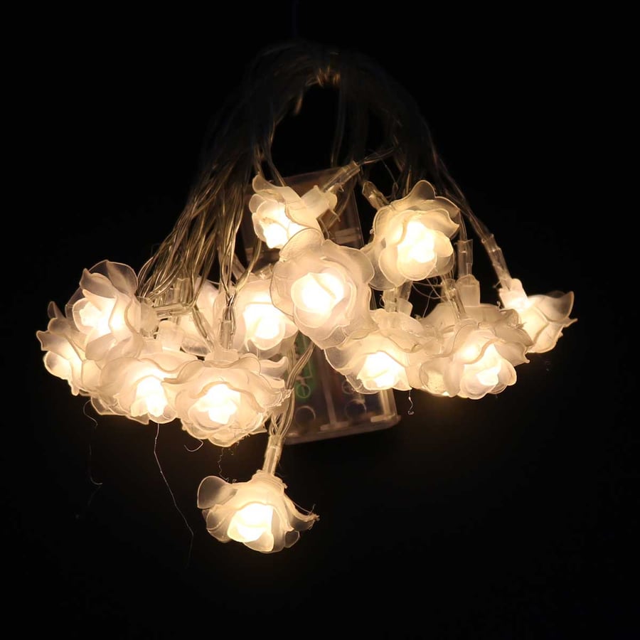 Long flower-shaped lighting 353 cm
