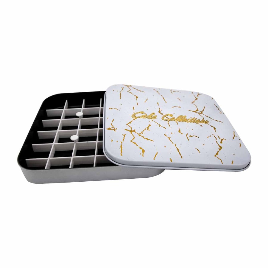 Square marble basbousa tray size 31*31 cm