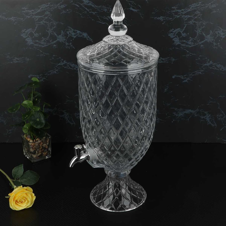 جك زجاج  شفاف مقاس 50*19سم