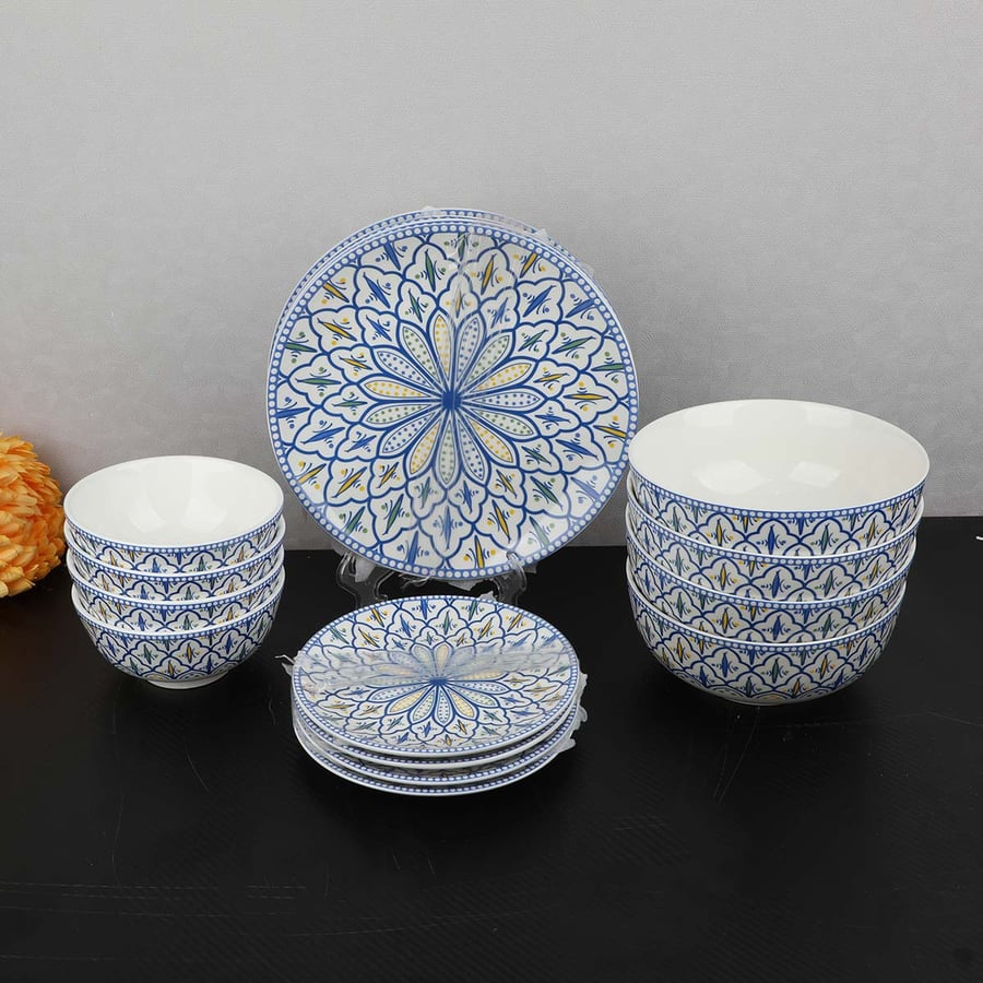 16-piece ceramic dinnerware set
