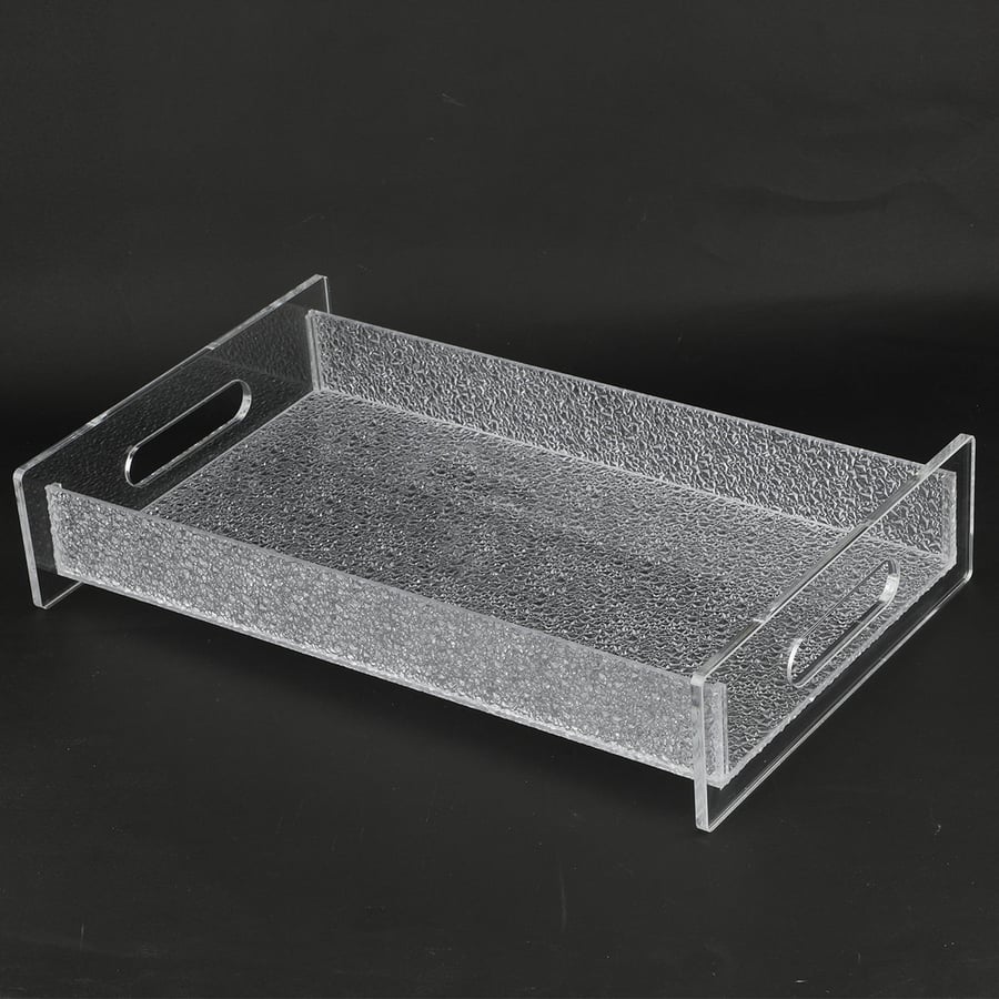 A rectangular acrylic tray, refrigerated, size 44*30 cm