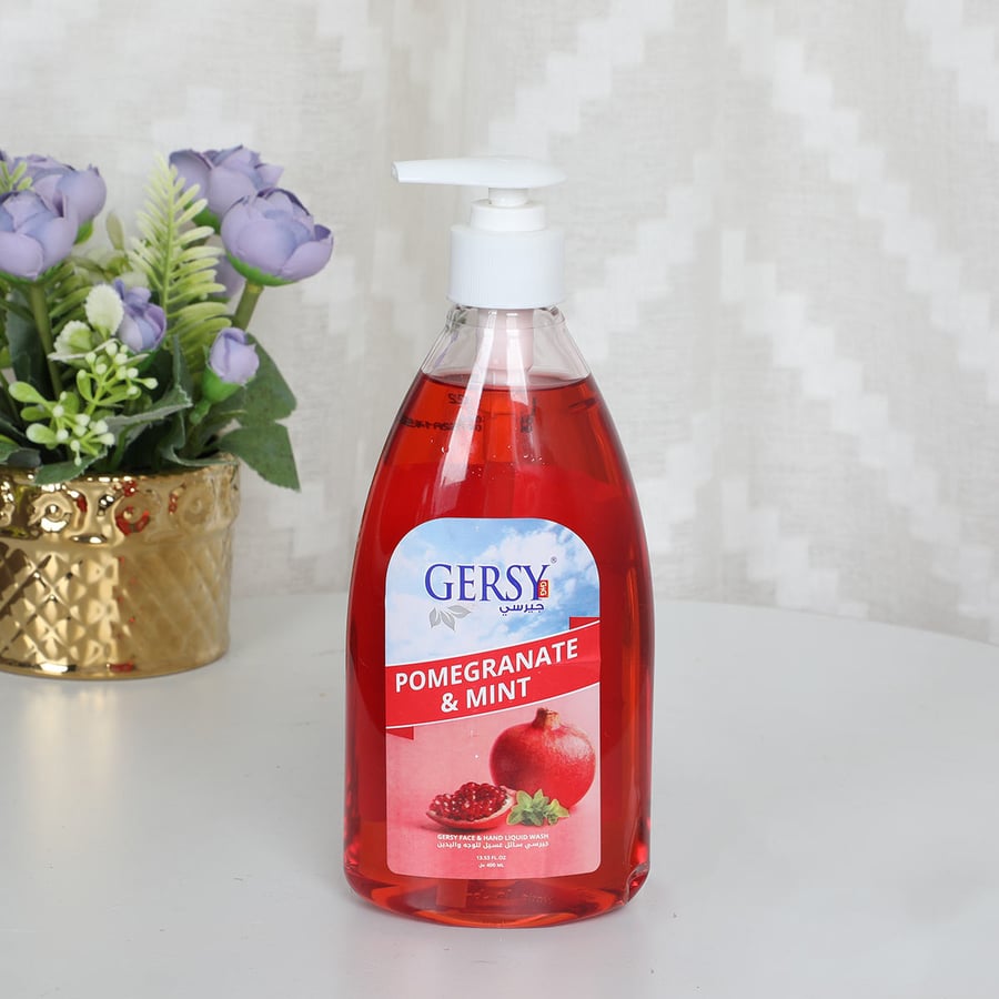 Gersey hand soap with pomegranate and mint scent 400 ml