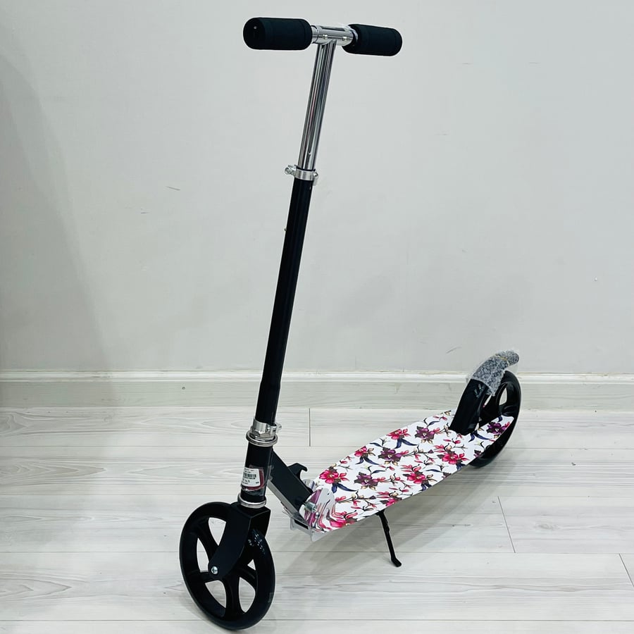 Iron scooter with 2 tires