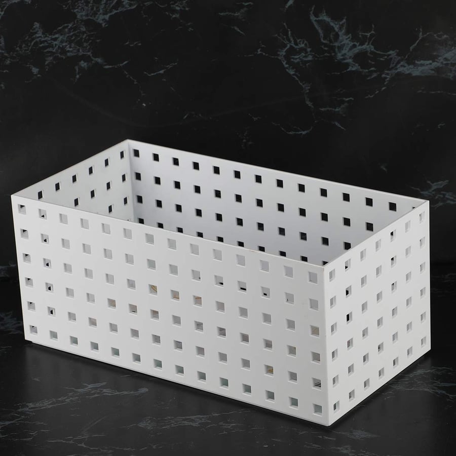 Plastic multi-purpose storage organizer, rectangular, 28*14 cm