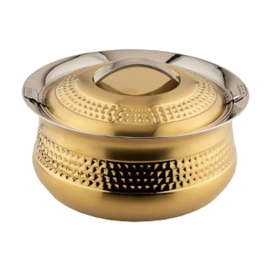 Golden marble food container, 7500 ml size