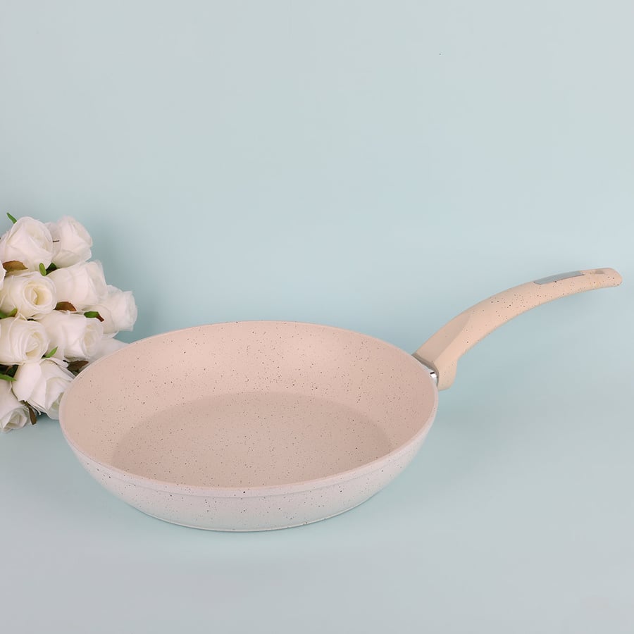Granite frying pan, 26 cm size, with handle