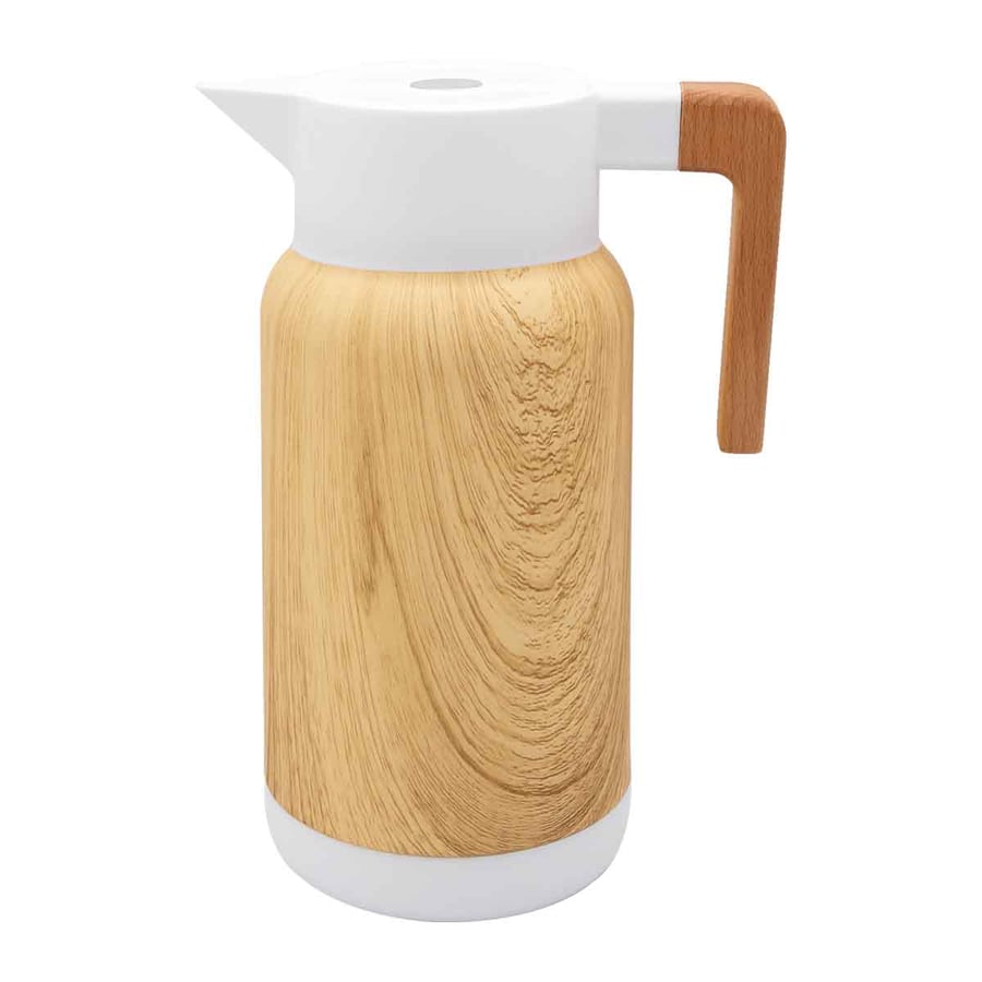 Thermos with wooden handle 1.3 liter